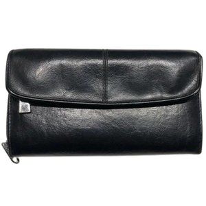 Black Faux Leather Wallet